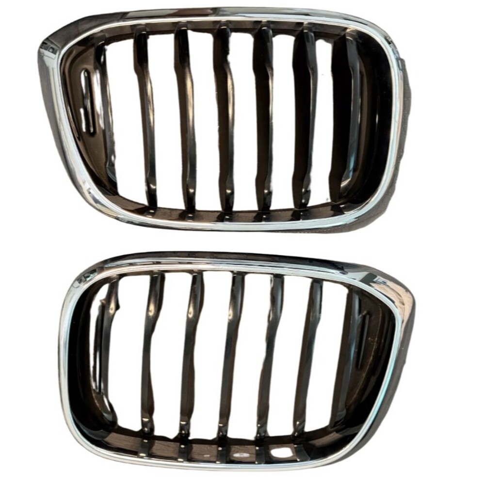 BMW X3 X4 G01 G02 Front Kidney Grille Set OEM 7478669 7478670 Used